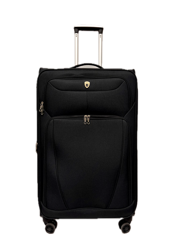 Bellini Signature Spinner Softside Superlight Checked Large Size Luggage